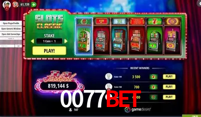 A Popularidade dos Caça-Níqueis no 0077bet
